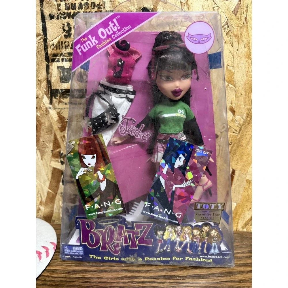 Bratz Funk Out Fashion Collection Jade Doll NRFB Sealed 2004 MGA TOTY Rare